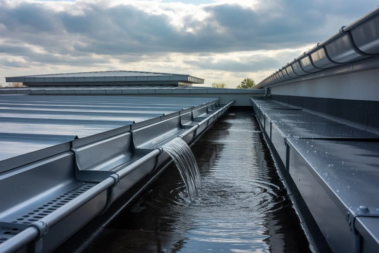 Ponding Water Roof Repair in Brockton, MA