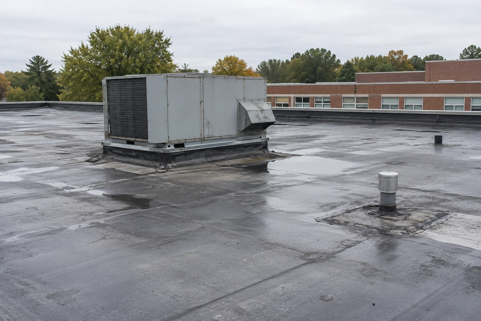 School Roofing in Brockton, MA