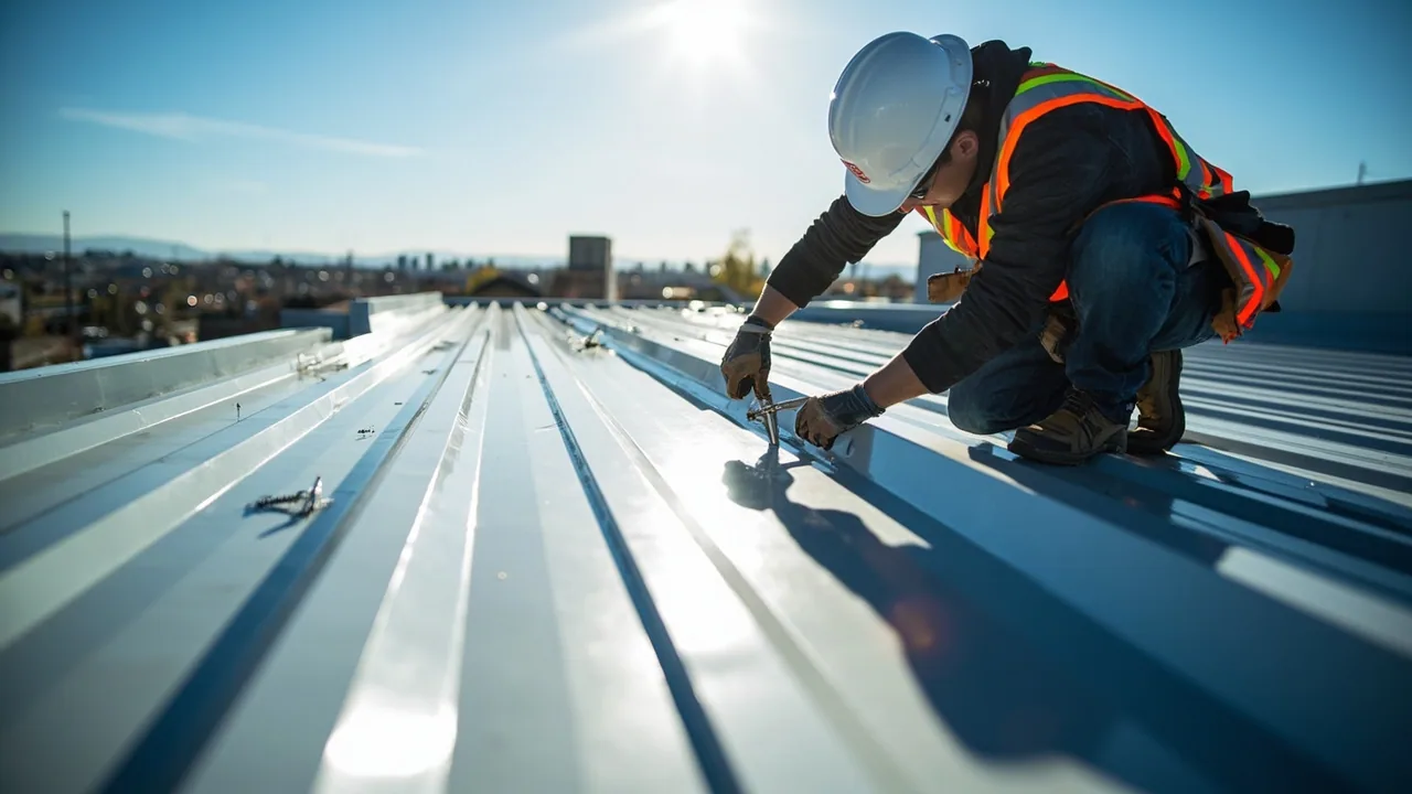 Metal Roof Retrofit in Brockton, MA