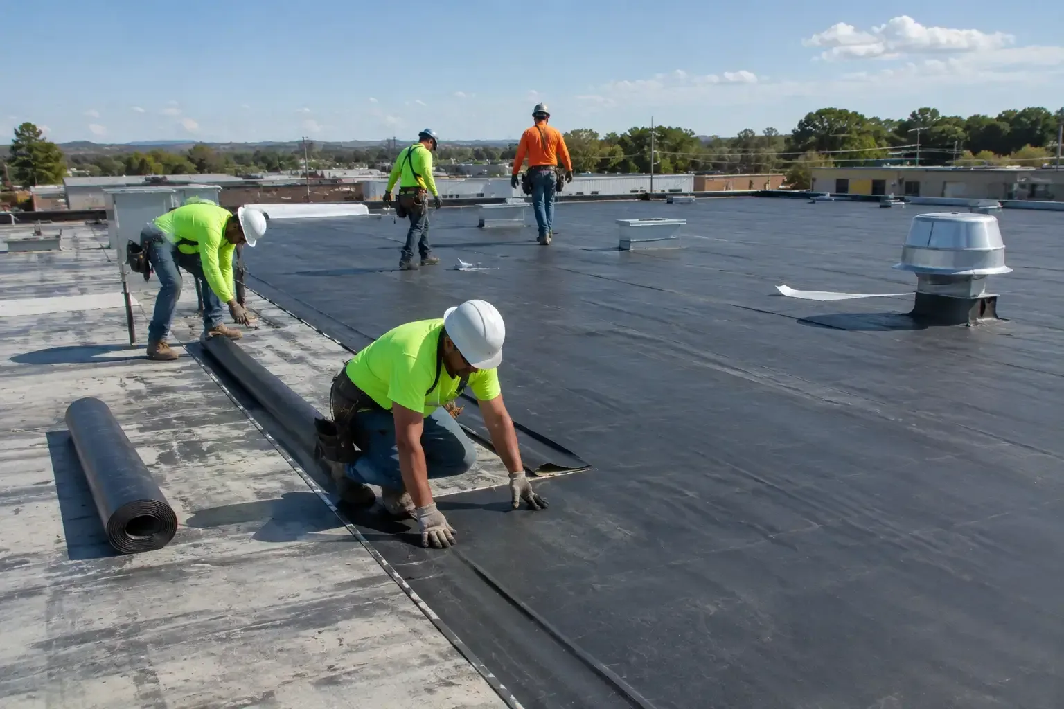 TPO Roofing in Brockton, MA